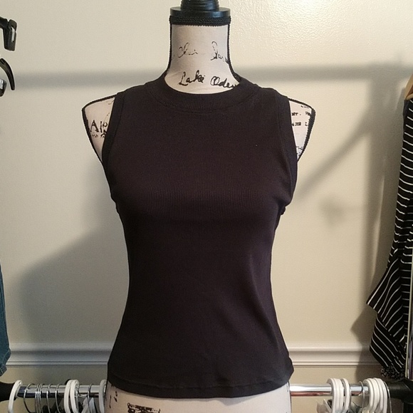 rag & bone Tops - 🎈Auth Rag & Bone Rib Mock Neck Tank, NWT, Sz S